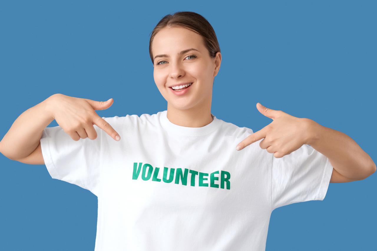 Volunteer team member portrait placeholder